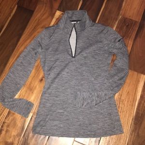 NIKE GOLF pull-over quarter zip-up